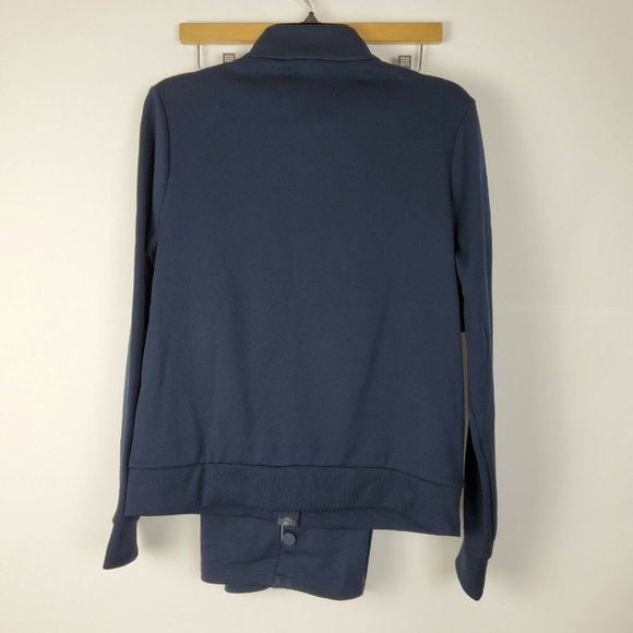 Tory Burch Sports Track Suit Blue Breakaway Pants - Picture 5 of 7